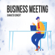 Business meeting - Flat Concept