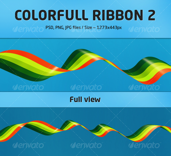 Colorfull Ribbon 2 - Backgrounds Graphics