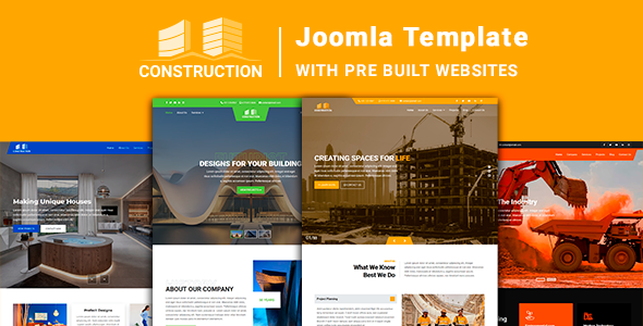 Construction - Joomla - ThemeForest 28123262