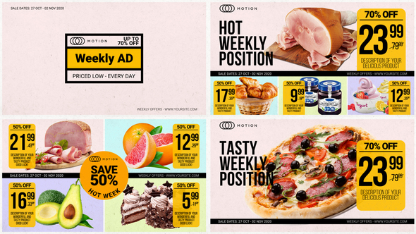 Weekly Ad - VideoHive 28882684