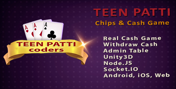 Teenpatti Chips & Cash Game