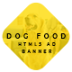 Animated Html5 Dog Food Ad Banners Template