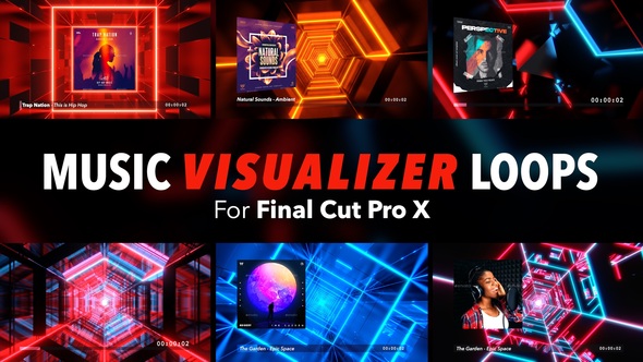 Music Visualizer Loops For Final Cut Pro X