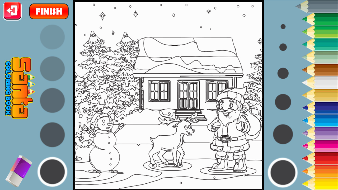 Download Santa Coloring Book App (CAPX and HTML5) by Pro_Gaming | CodeCanyon