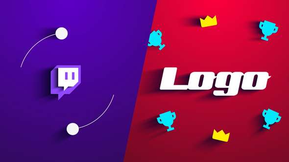 Twitch Logo Reveal - VideoHive 28895587