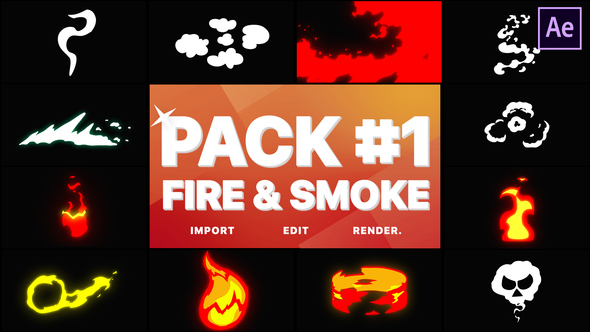 Fire And Smoke - VideoHive 28902538