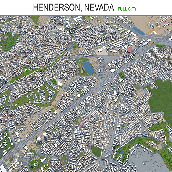 Henderson city Nevada - 3Docean 28904871