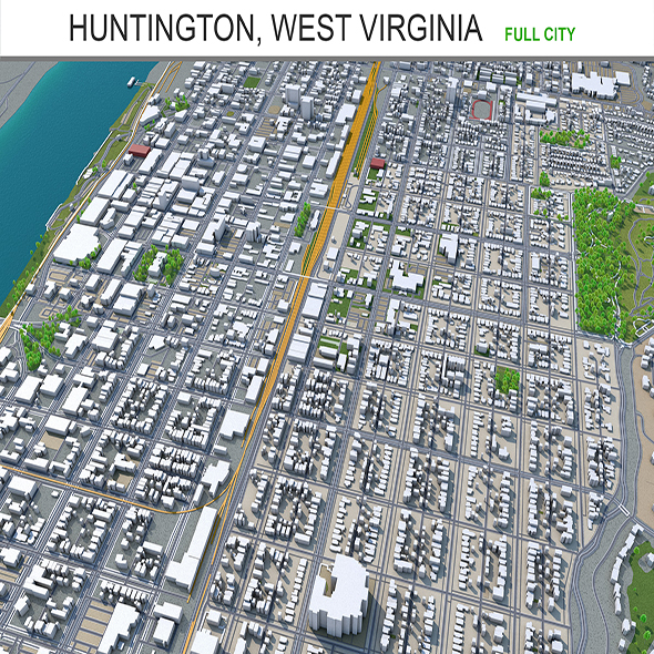 Huntington city West - 3Docean 28905543