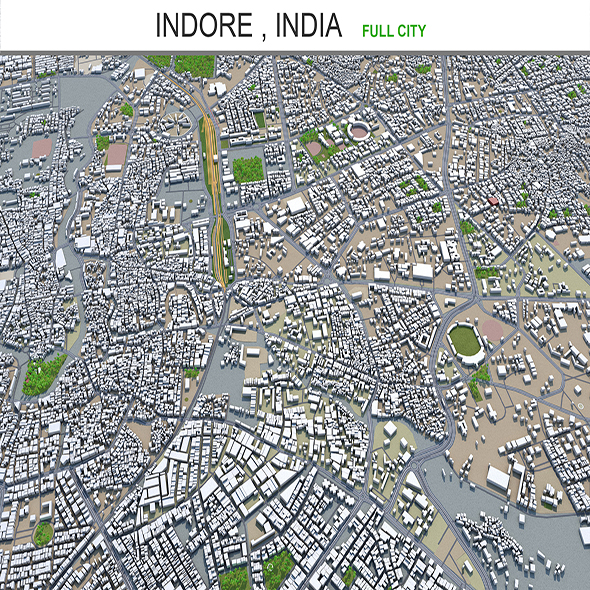 Indore city India - 3Docean 28905657