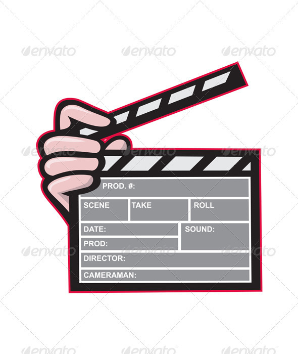 Clapboard Clapperboard Clapper Front - Man-made Objects Objects