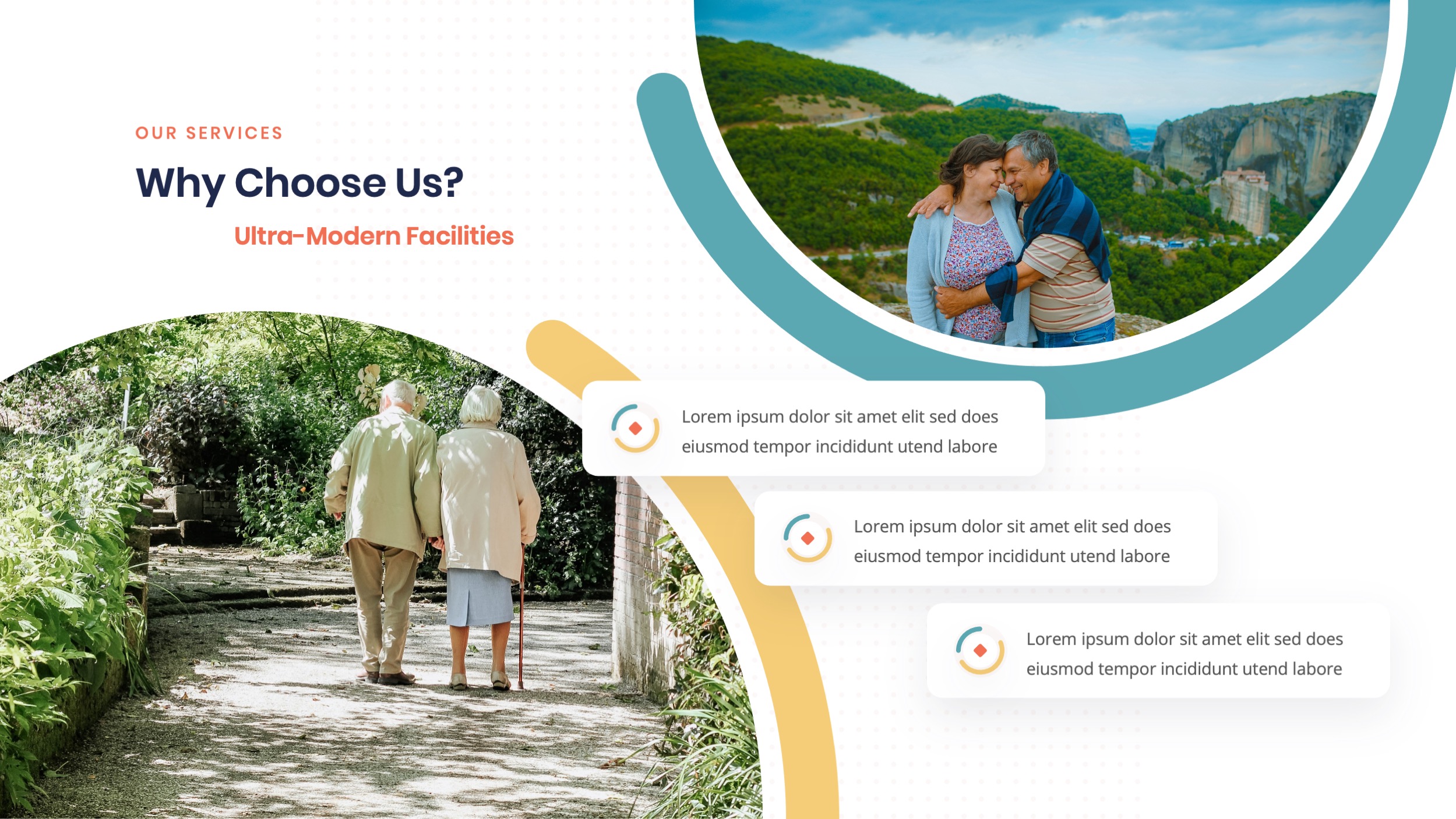 Senior Care Center PowerPoint Template, Presentation Templates ...