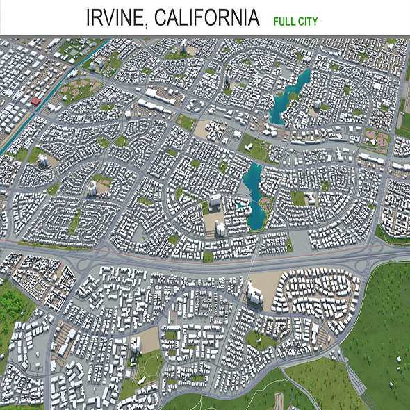 Irvine city California - 3Docean 28921827