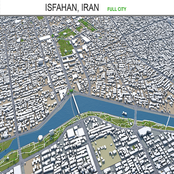 Isfahan city Iran - 3Docean 28921878
