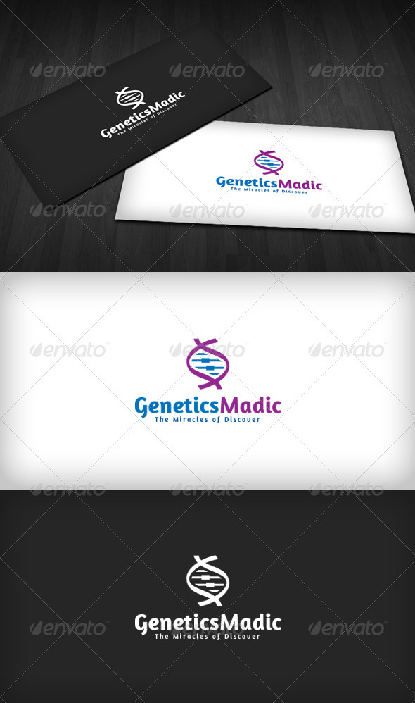 Genetics Madic Logo - Symbols Logo Templates