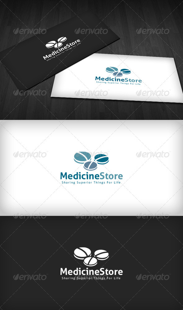 Medicine Store Logo - Symbols Logo Templates