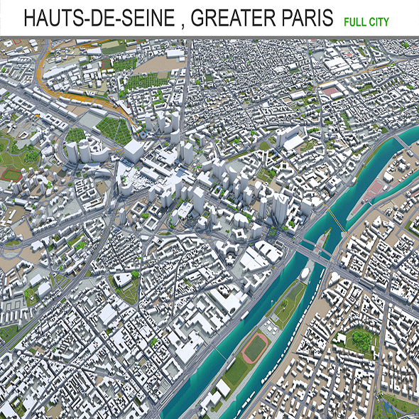 Hauts de Seine - 3Docean 28926189