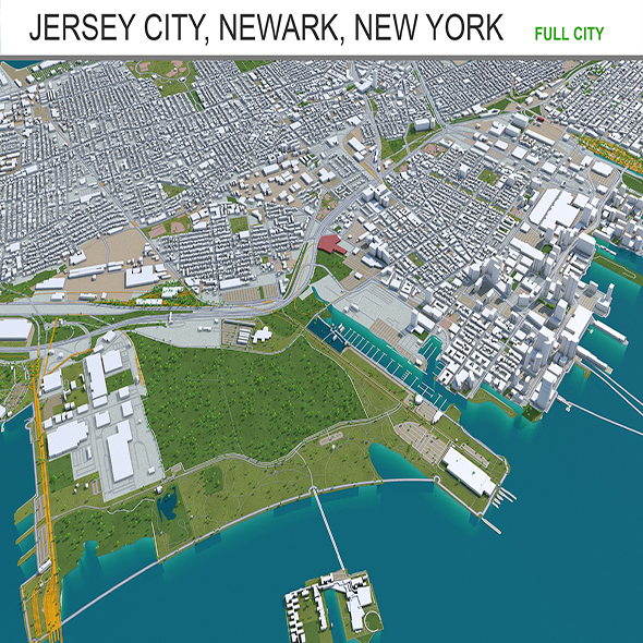 Jersey City NewarkNew - 3Docean 28926582