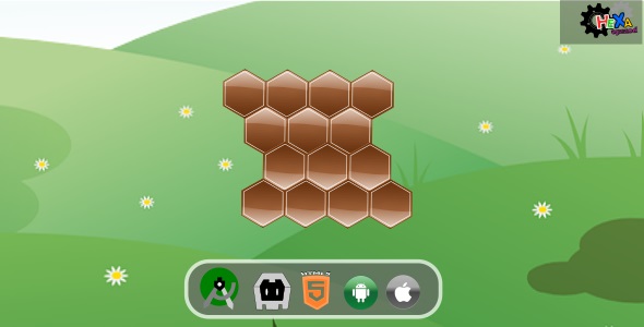 Hexa Puzzle HTML5 Desktop & Mobile Game