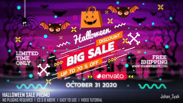 Halloween Sale Promo - VideoHive 28931149