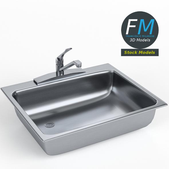 Kitchen sink - 3Docean 16851188