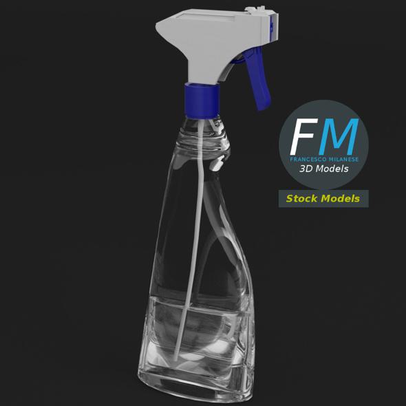 Liquid spray bottle - 3Docean 18610113