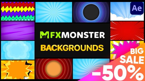 Backgrounds Pack - VideoHive 28932086