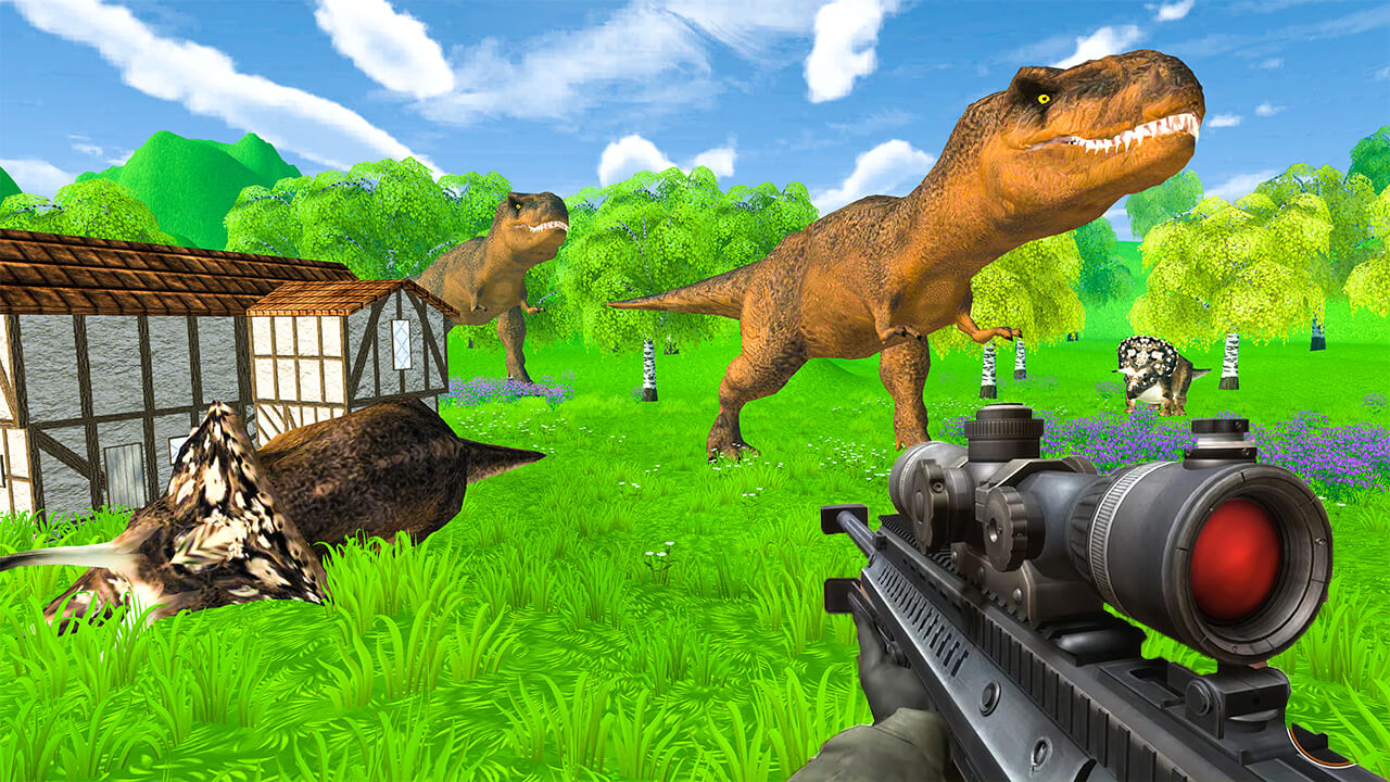 Dinosaur Hunting Games 2019 for windows instal free