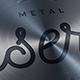 Metal Lasercut Logo Mockups