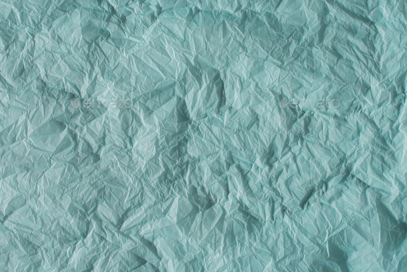 blank crumpled blue paper texture Stock Photo by LightFieldStudios