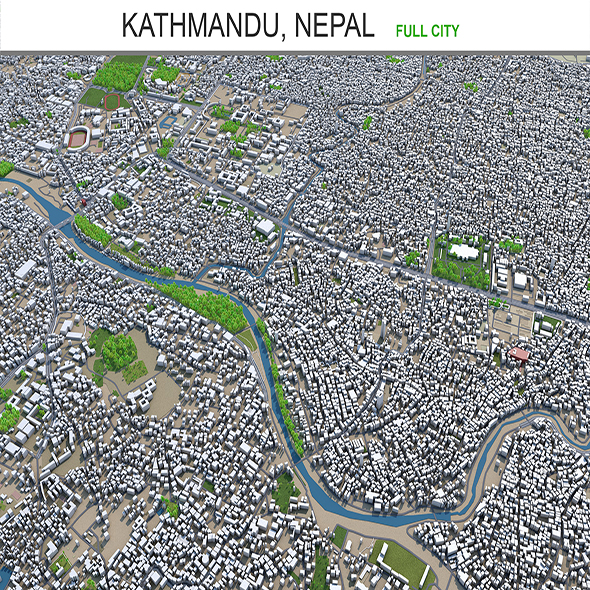 Kathmandu city Nepal - 3Docean 28945939