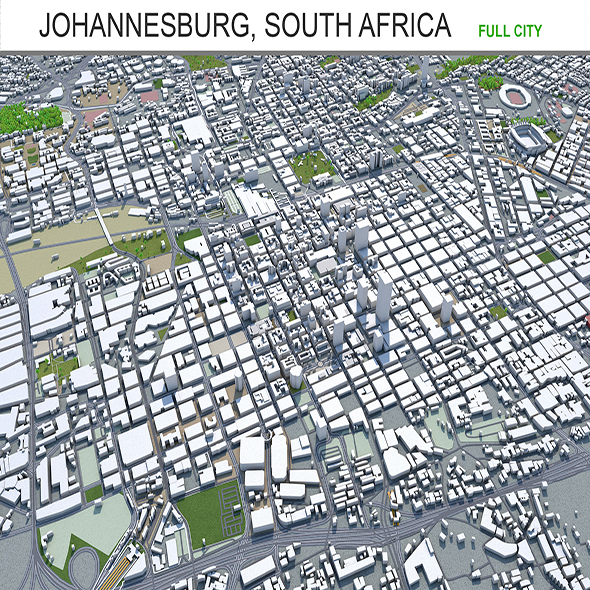 Johannesburg city South - 3Docean 28946028
