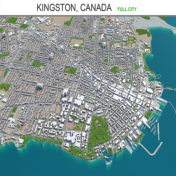 Kingston city Canada - 3Docean 28955579