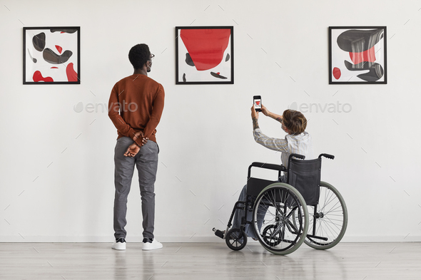 Diversity and Inclusion in Museum - Stock Photo - Images