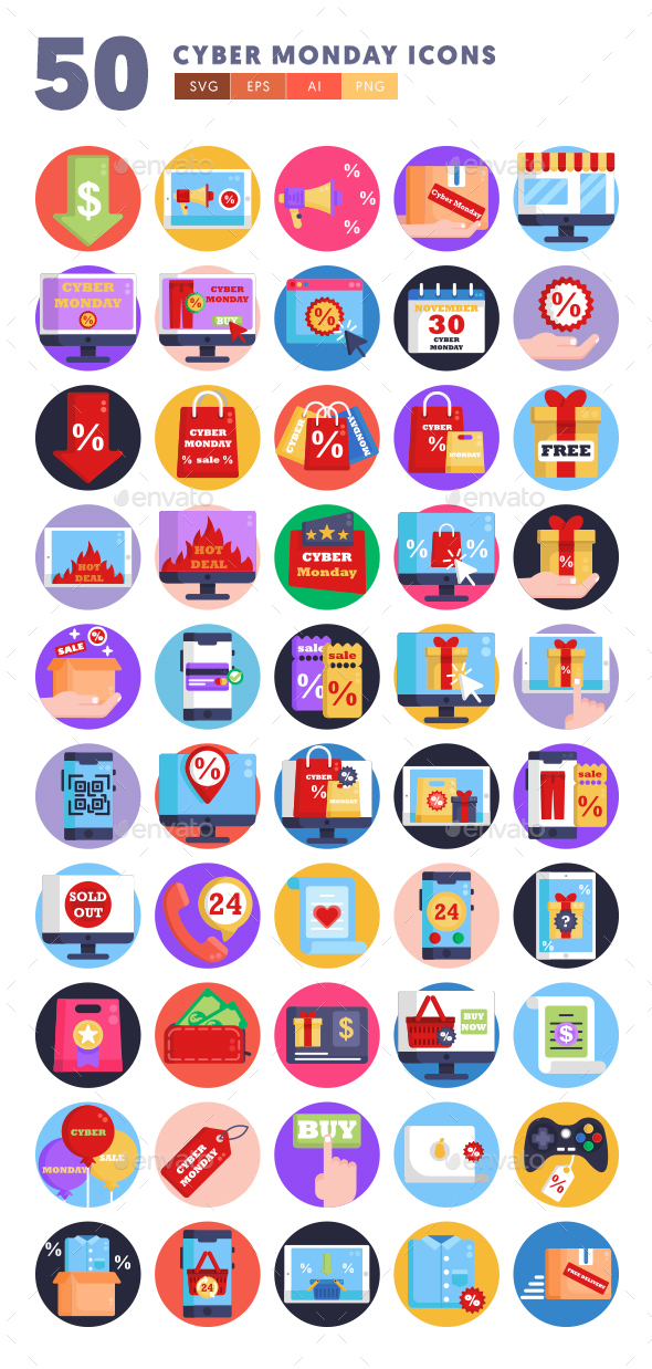 Icons from GraphicRiver