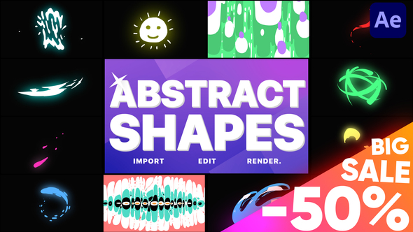 Abstract Liquid Shapes - VideoHive 28961361