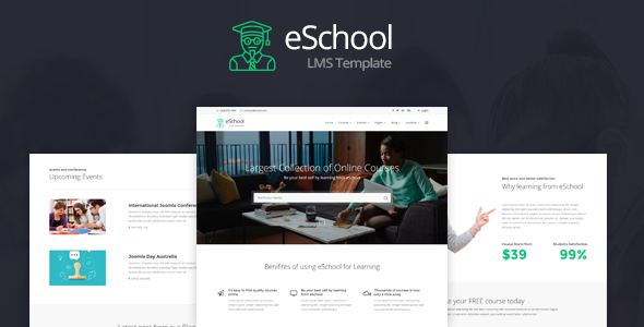 eSchool - EducationJoomla - ThemeForest 19533899