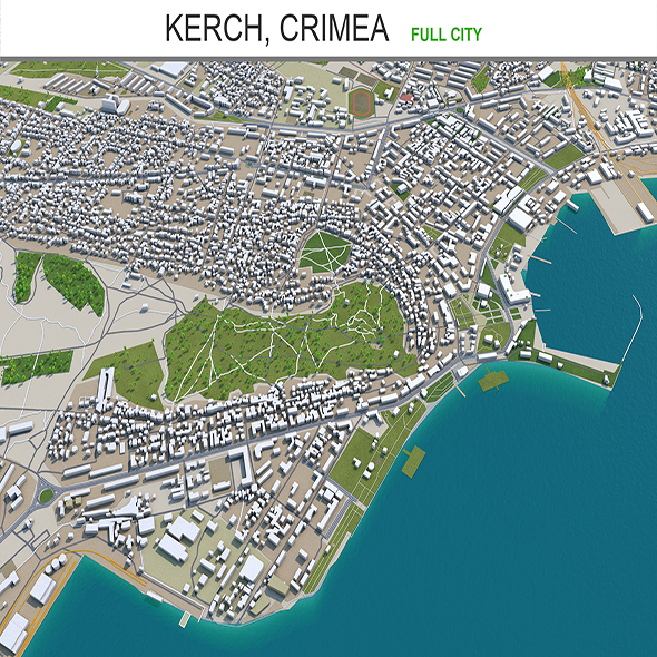 Kerch city Crimea - 3Docean 28969740