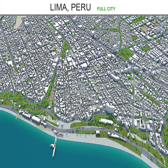 Lima city peru - 3Docean 28969831