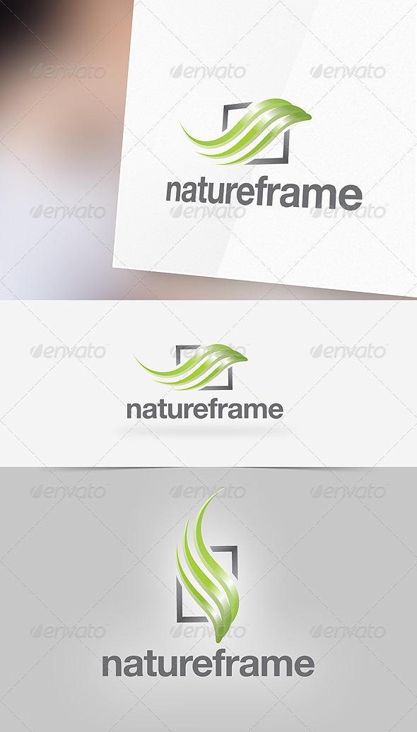 Nature Frame Logo Template - Nature Logo Templates