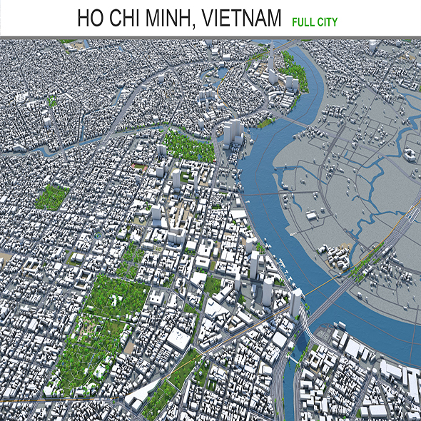 Ho Chi Minh - 3Docean 28971780