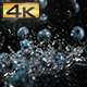 Blueberries Splashing Water Drops - VideoHive Item for Sale