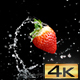 Strawberry Splashing Water - VideoHive Item for Sale