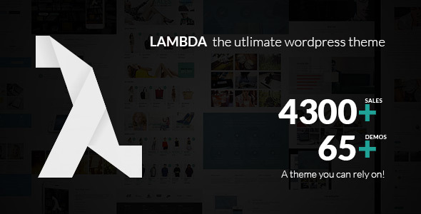 Lambda – Multi Purpose Responsive Bootstrap Theme
