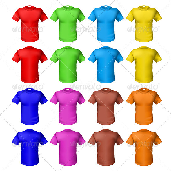 Bright colored shirts - Man-made Objects Objects