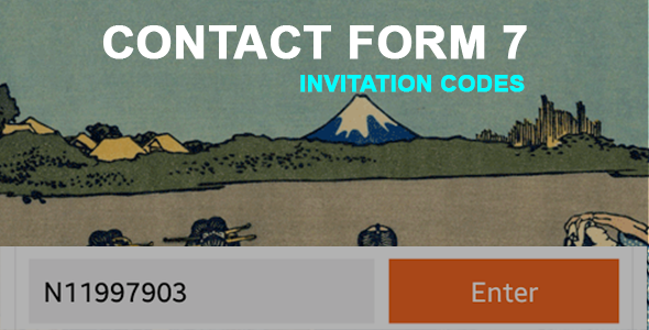 Contact Form 7 - CodeCanyon 20776493