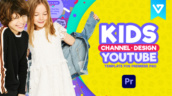 Kids YouTube Channel Design | Premiere Pro