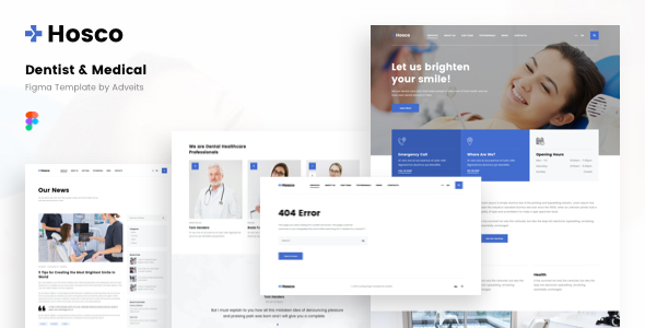 Hosco - DentistMedical - ThemeForest 29001476