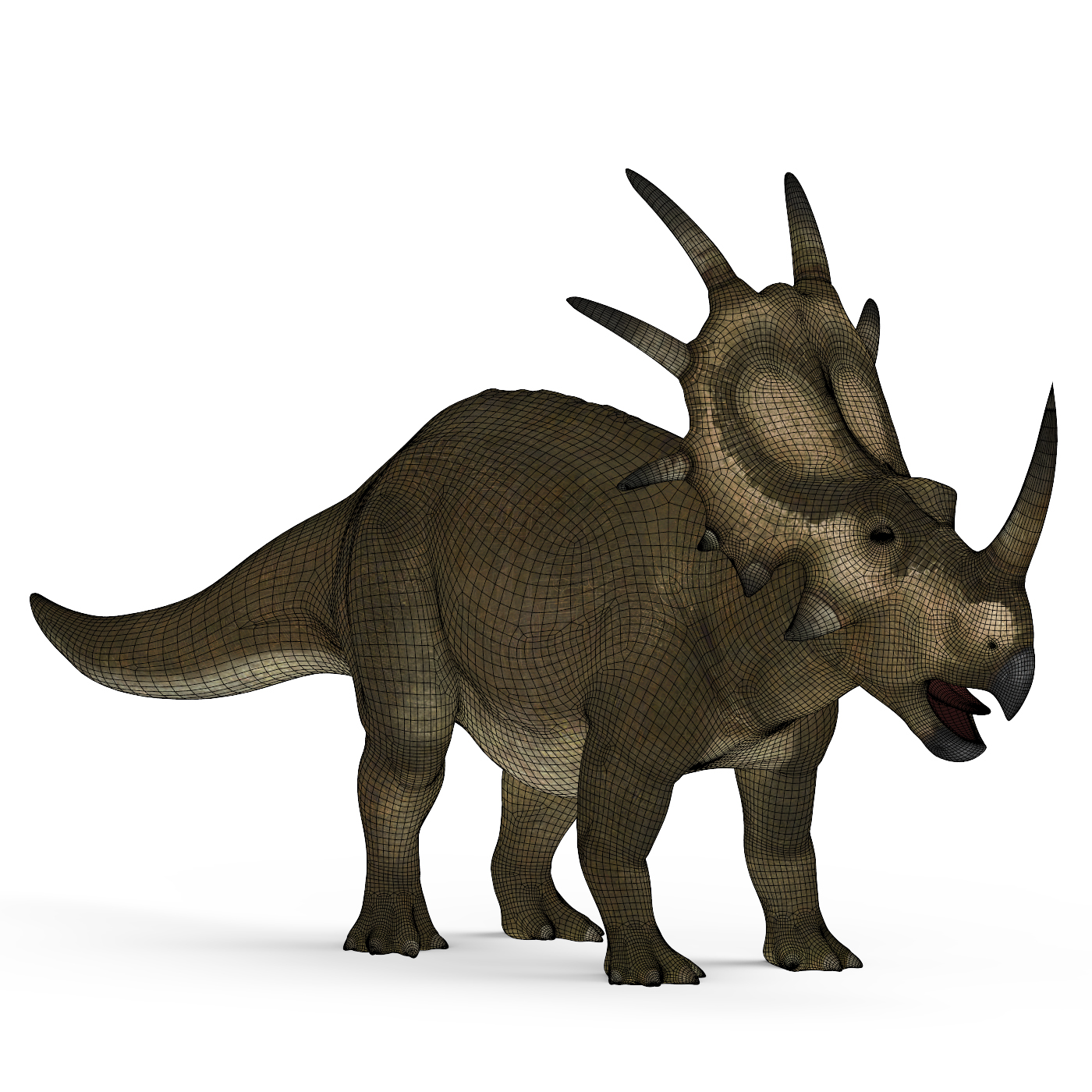 Styracosaurus Dinosaur by cgsea | 3DOcean