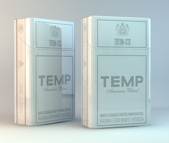 cigarette packaging - 3Docean 2684015