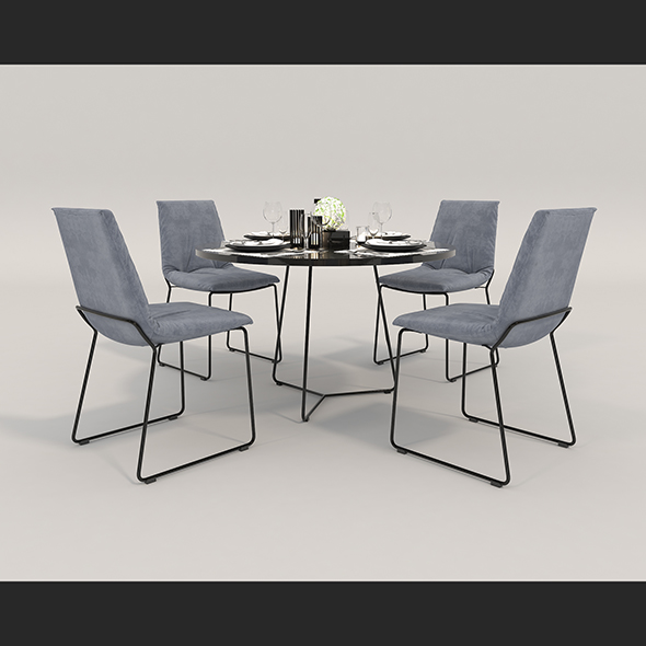 Contemporary Design Dining - 3Docean 29025669